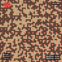 Interlock (Pasco) 20x10 cm · RC21-256 · Pinwheel ACW, 10x10 Centres, Tonal Planks - Autumn