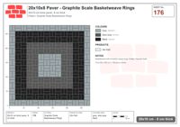 Interlock (Pasco) 20x10 cm · RC21T8-176 · Graphite Scale Basketweave Rings