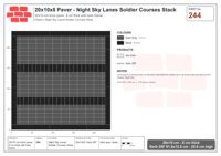 Interlock (Pasco) 20x10 cm · RC21T8-244 · Night Sky Lanes Soldier Courses Stack