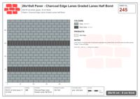 Interlock (Pasco) 20x10 cm · RC21T8-245 · Charcoal Edge Lanes Graded Lanes Half Bond