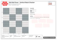 Interlock (Pasco) 20x10 cm · RC21T8-45 · Vertical Stack Checker
