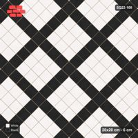 Interlock (Pasco) 20x20 cm · SQ22-100 · Diagonal Plaza Grid