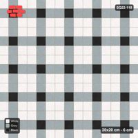 Interlock (Pasco) 20x20 cm · SQ22-118 · Plaza Grid Corner Accents 3