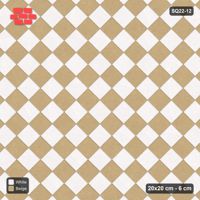 Interlock (Pasco) 20x20 cm · SQ22-12 · Diagonal Checker 45