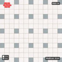 Interlock (Pasco) 20x20 cm · SQ22-128 · Accent Squares Every 3 Units
