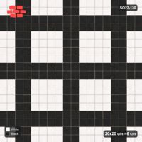 Interlock (Pasco) 20x20 cm · SQ22-130 · Large Plaza Grid