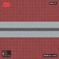 Interlock (Pasco) 20x20 cm · SQ22-131 · Triple Feature Bands
