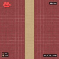 Interlock (Pasco) 20x20 cm · SQ22-139 · Vertical Centre Band