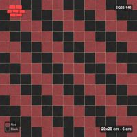 Interlock (Pasco) 20x20 cm · SQ22-146 · Diagonal Feature Stripes