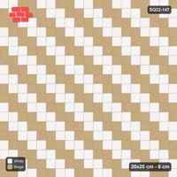 Interlock (Pasco) 20x20 cm · SQ22-147 · Diagonal Feature Stripes