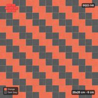 Interlock (Pasco) 20x20 cm · SQ22-148 · Diagonal Feature Stripes