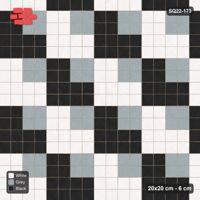 Interlock (Pasco) 20x20 cm · SQ22-173 · Quadrant Medallion Tiles
