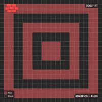 Interlock (Pasco) 20x20 cm · SQ22-177 · Block Rings 2x2