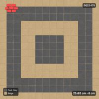 Interlock (Pasco) 20x20 cm · SQ22-178 · Block Rings 2x2