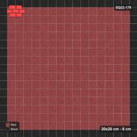 Interlock (Pasco) 20x20 cm · SQ22-179 · Single Border, Plain Field