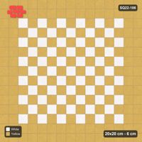 Interlock (Pasco) 20x20 cm · SQ22-186 · Double Border, Checker Field