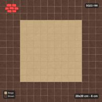 Interlock (Pasco) 20x20 cm · SQ22-190 · Triple Border, Plain Field