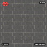 Interlock (Pasco) 20x20 cm · SQ22-200 · Running Bond, Half Offset