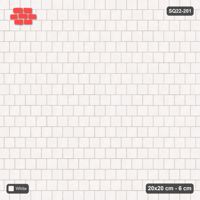 Interlock (Pasco) 20x20 cm · SQ22-201 · Running Bond, Half Offset