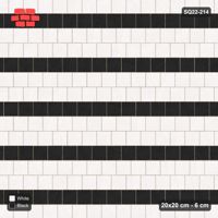 Interlock (Pasco) 20x20 cm · SQ22-214 · Running Bond Every Third Course