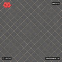 Interlock (Pasco) 20x20 cm · SQ22-216 · Diagonal Stack, Plain