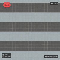 Interlock (Pasco) 20x20 cm · SQ22-225 · Stack Bond Wide Course Bands