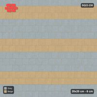 Interlock (Pasco) 20x20 cm · SQ22-230 · Running Bond Graded Course Bands
