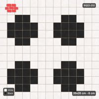 Interlock (Pasco) 20x20 cm · SQ22-232 · Stepped Diamond Field