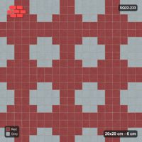 Interlock (Pasco) 20x20 cm · SQ22-233 · Stepped Diamond Field