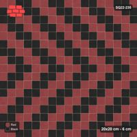 Interlock (Pasco) 20x20 cm · SQ22-235 · Zigzag Chevron Stripes