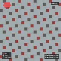 Interlock (Pasco) 20x20 cm · SQ22-271 · Offset Lattice, Two-Tone Inserts