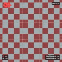 Interlock (Pasco) 20x20 cm · SQ22-292 · Checker Panels 3x3 with 10x10 Grid Lines, Ladder Lines