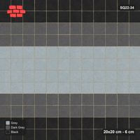 Interlock (Pasco) 20x20 cm · SQ22-34 · Graduated Tone Bands