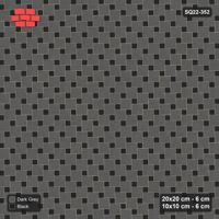 Interlock (Pasco) 20x20 cm · SQ22-352 · Offset Lattice, Solid - Night Sky (Mirrored)