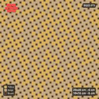 Interlock (Pasco) 20x20 cm · SQ22-373 · Offset Lattice, Blend - Harvest Gold