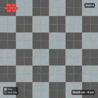 Interlock (Pasco) 20x20 cm · SQ22-4 · Block Checker 2x2
