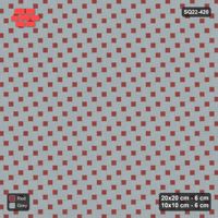 Interlock (Pasco) 20x20 cm · SQ22-420 · Offset Lattice, Swapped - Brick & Ash + Kerb