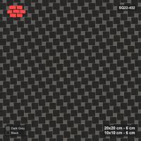 Interlock (Pasco) 20x20 cm · SQ22-432 · Offset Lattice, Swapped - Night Sky