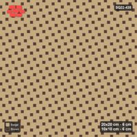 Interlock (Pasco) 20x20 cm · SQ22-435 · Offset Lattice, Solid - Sandstone + Kerb