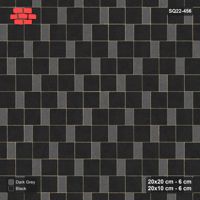 Interlock (Pasco) 20x20 cm · SQ22-456 · Square Pair + Half-Plank Step, Solid, Right - Night Sky