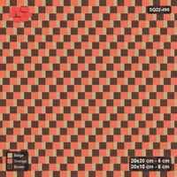 Interlock (Pasco) 20x20 cm · SQ22-495 · Square Pair + Half-Plank Step, Alternating, Right - Autumn