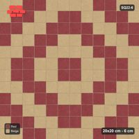 Interlock (Pasco) 20x20 cm · SQ22-6 · Diamond Medallion