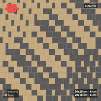 Interlock (Pasco) 20x20 cm · SQ22-605 · Ombre Square Pair Step, Diagonal Gradient