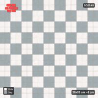 Interlock (Pasco) 20x20 cm · SQ22-63 · Block Checker 2x2