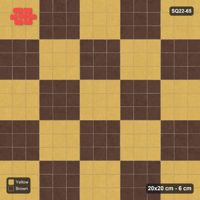 Interlock (Pasco) 20x20 cm · SQ22-65 · Block Checker 3x3