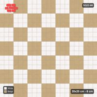Interlock (Pasco) 20x20 cm · SQ22-66 · Block Checker 3x3