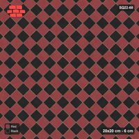 Interlock (Pasco) 20x20 cm · SQ22-68 · Diagonal Checkerboard