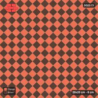 Interlock (Pasco) 20x20 cm · SQ22-73 · Diagonal Checkerboard
