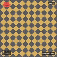 Interlock (Pasco) 20x20 cm · SQ22-74 · Diagonal Checkerboard