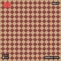 Interlock (Pasco) 20x20 cm · SQ22-75 · Diagonal Checkerboard